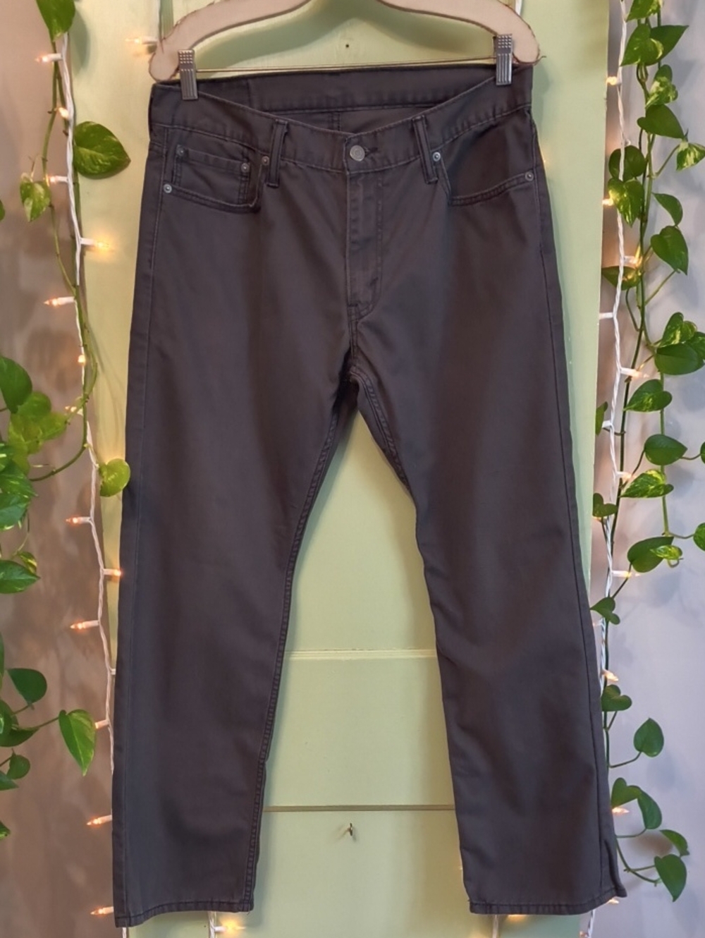 Men's Levi's White Tab Grey Wash 514 W34 L30